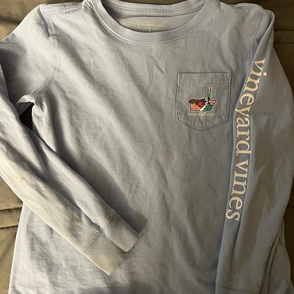 Vineyard Vines Youth Girls Ski Long Sleeve Shirt